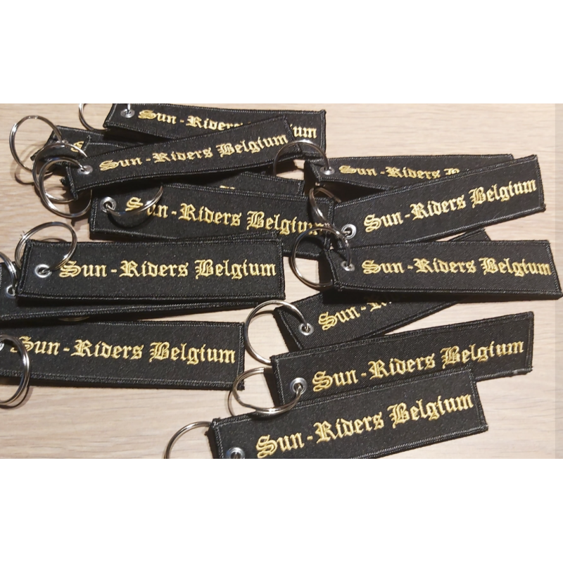 Geborduurde sleutelhanger